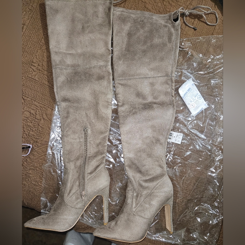 Fashion Nova Over the Knee High Boots 8 1/2
